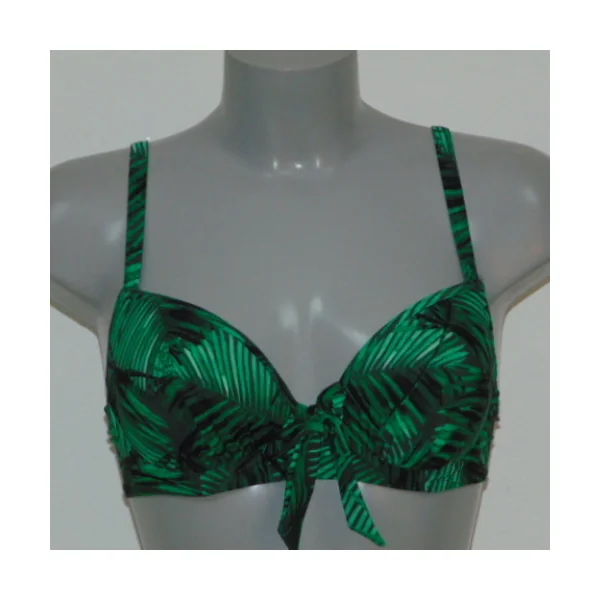 Missya Iris vert/print haut de bikini préformé