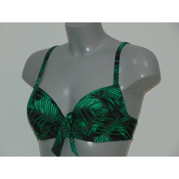 Missya Iris vert/print haut de bikini préformé
