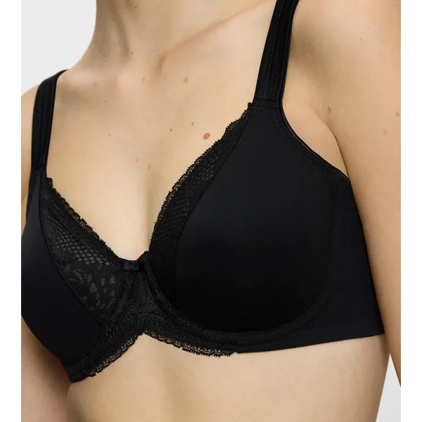 MODERN LACE+COTTON Black