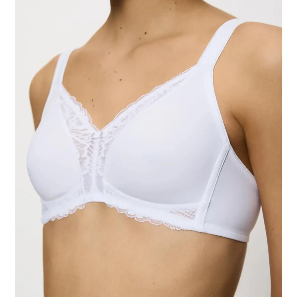 MODERN LACE+COTTON White