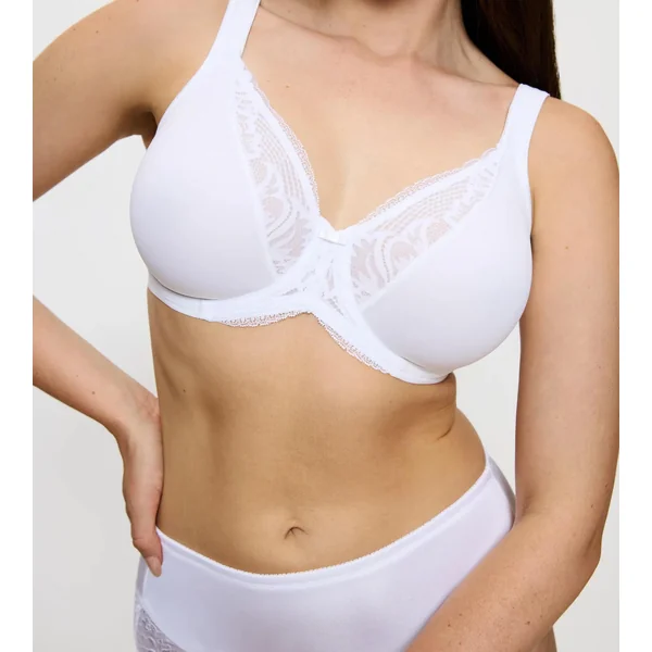 MODERN LACE+COTTON White