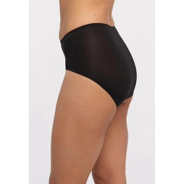 Montelle - Culotte Haute sans couture Antidérapante Noir Medium