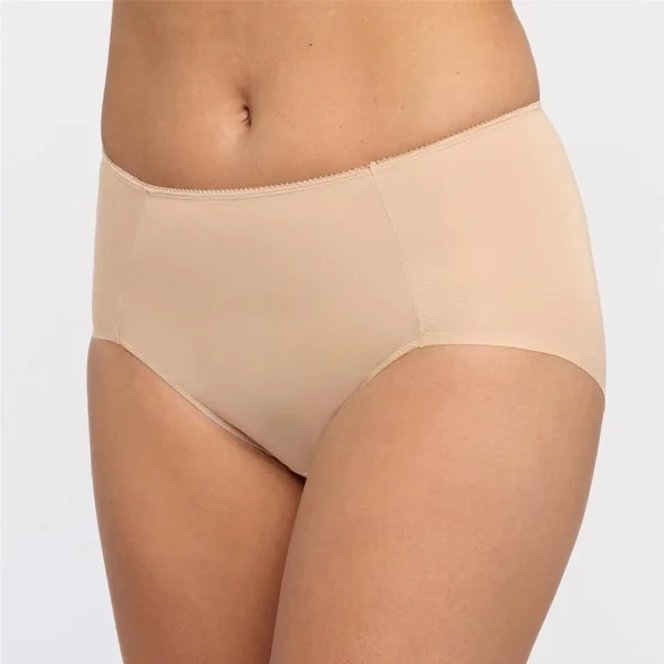 Montelle - Culotte Haute sans couture Antidérapante Nude Medium