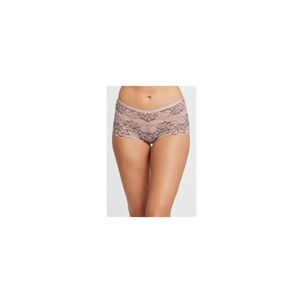 Montelle - Culotte retro boyleg Moonshell et pinot XX-Large Bridgerton