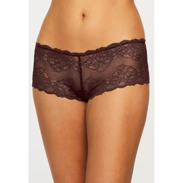 Montelle - Culotte shorty/cheeky en dentelle Cocoa Medium The Essentials