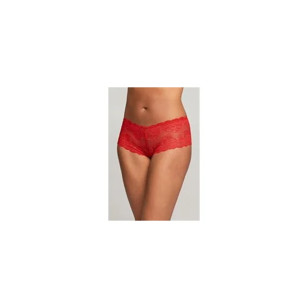Montelle - Culotte shorty/cheeky en dentelle Tango Red Medium The Essentials