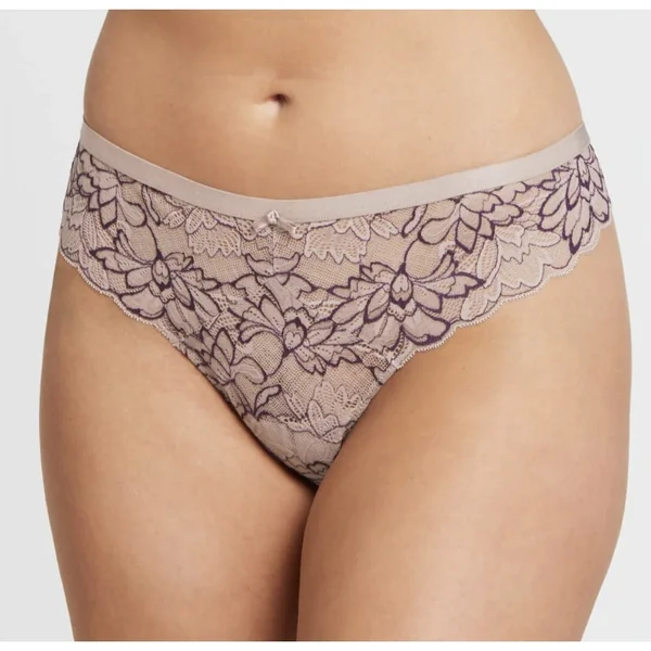 Montelle - Culotte Tanga Moonshell et pinot Small Bridgerton