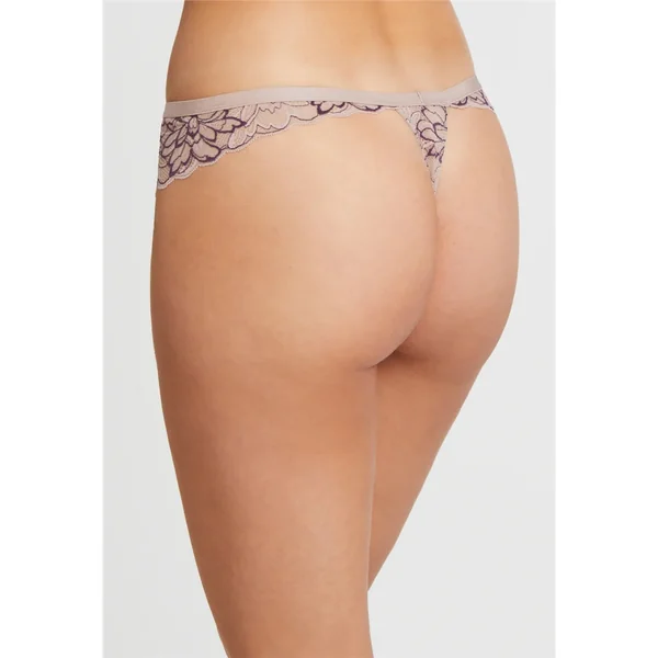 Montelle - Culotte Tanga Moonshell et pinot Small Bridgerton