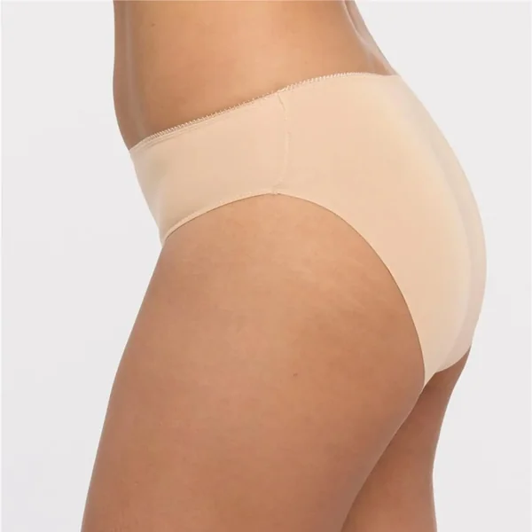 Montelle - Culotte échancréé sans couture Antidérapante Nude X-Large