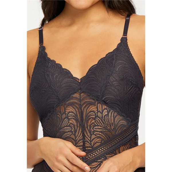 Montelle - Lace bodysuit Shadow Medium