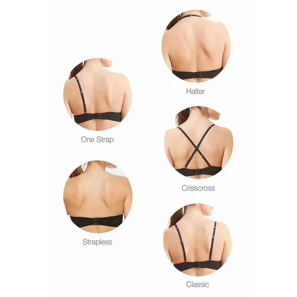 Montelle - Soutien gorge avec bretelles amovibles 32 (70) B Noir Strapless
