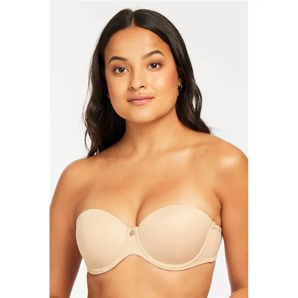 Montelle - Soutien gorge avec bretelles amovibles 38 (85) D Sable Strapless