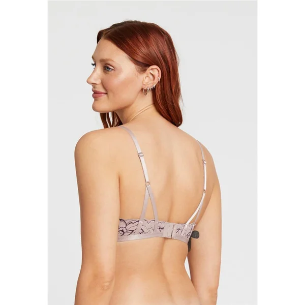 Montelle - Soutien-gorge sans cerceau 32 (70) D Moonshell et pinot Bridgerton