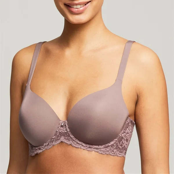 Montelle - Soutien-gorge T-Shirt Enveloppant 34 (75) C Almond Spice/Pink Pearl Pure Plus