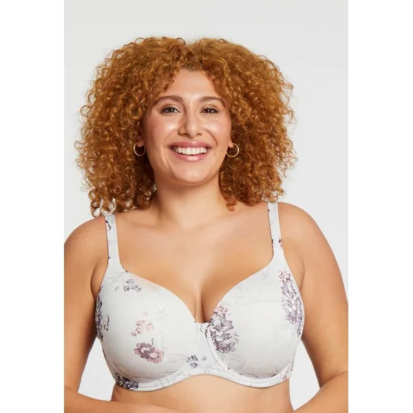 Montelle - Soutien-gorge T-Shirt Enveloppant 42 (95) E Tea Garden Pure Plus