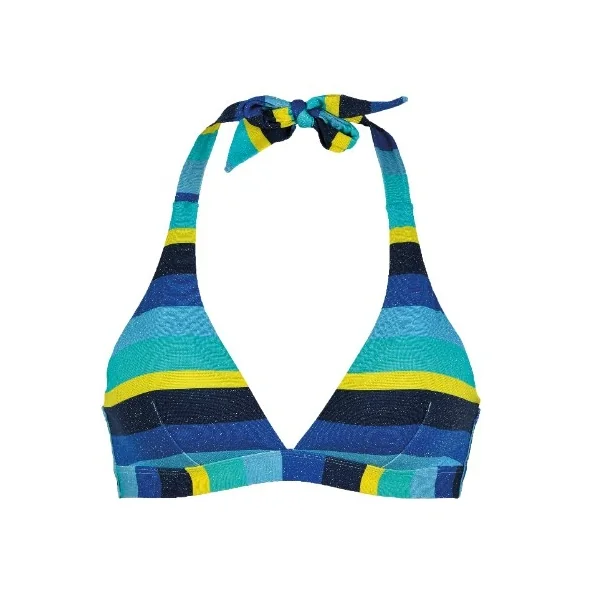 Naturana Badmode Femme bleu haut de bikini préformé