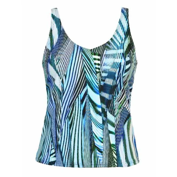Naturana Badmode Femme bleu marine tankini top