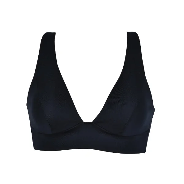 Naturana Badmode Femme noir soutien-gorge bikini corbeille