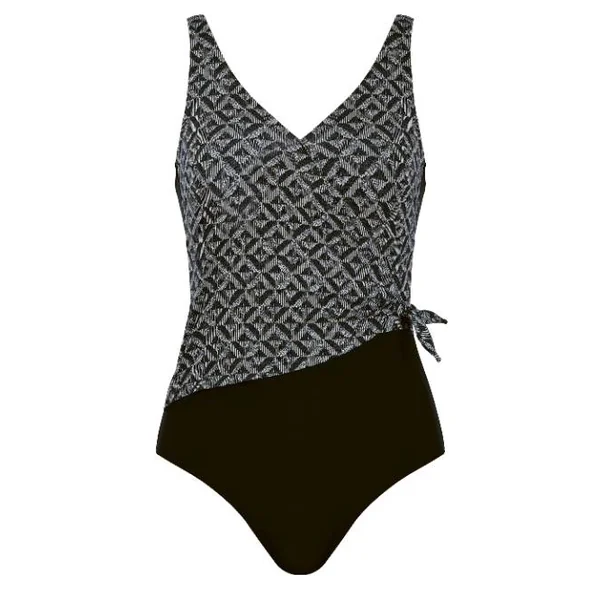 Naturana Badmode Femme noir/print maillot de bain