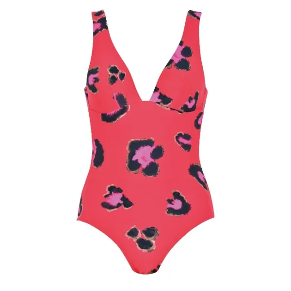 Naturana Badmode Femme rouge/rose maillot de bain