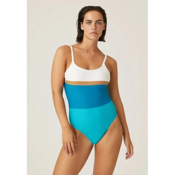 Naturana - Maillot une pièce 38 (85) C Turquoise 14 Casablanca
