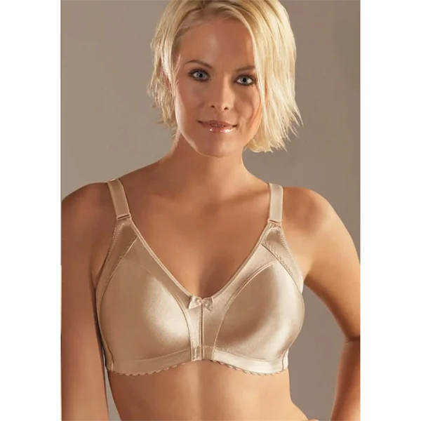 Naturana - Soutien-gorge Minimizer sans armature 46 (105) D Beige Brillant