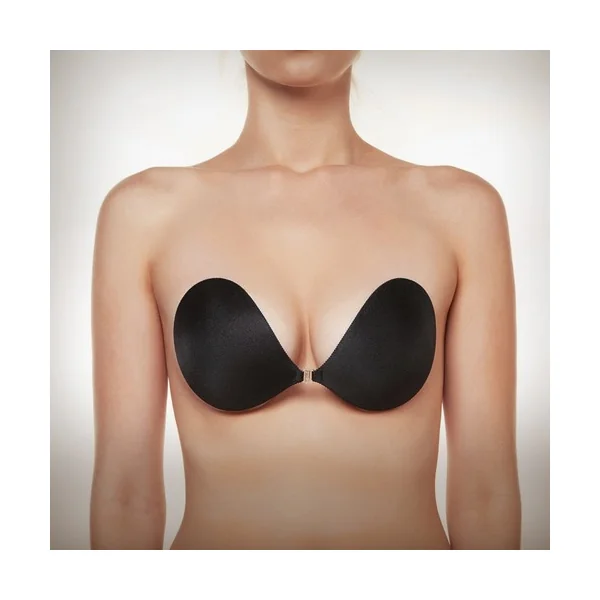 Nubra - Soutien-gorge adhésif sans couture C Noir