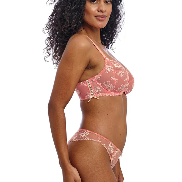 Offbeat Decadence Soutien-gorge Renfort latéral - corail