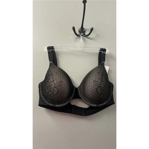 Olga - Underwire No Show Lace 36 (80) C Noir