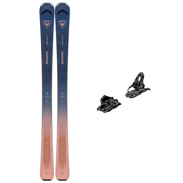 Pack Ski Alpin Arcade W 88 + Fix