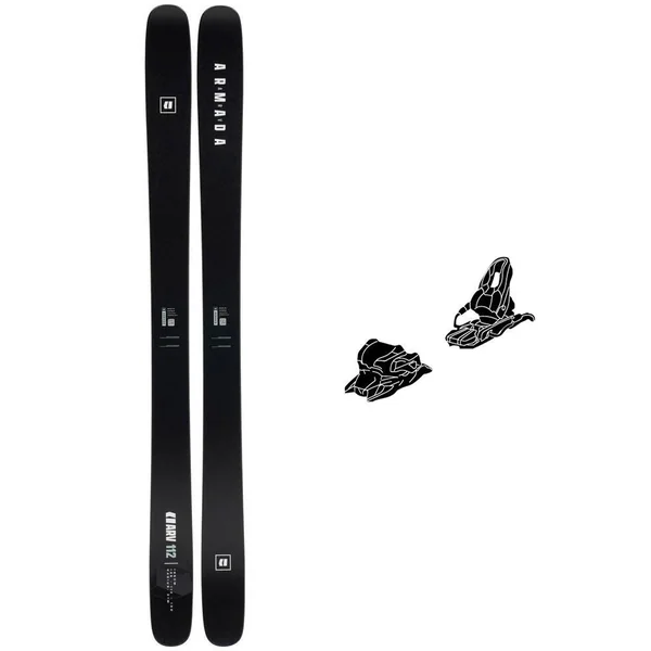 Pack Ski Alpin Arv 112 Black Edition + Fix