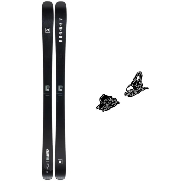 Pack Ski Alpin Arv 88 Black Edition + Fix