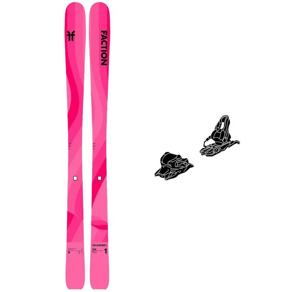 Pack Ski Alpin Dancer 1 Pink + Fix