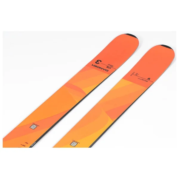 Pack Ski Alpin Dancer 3 Orange + Fix