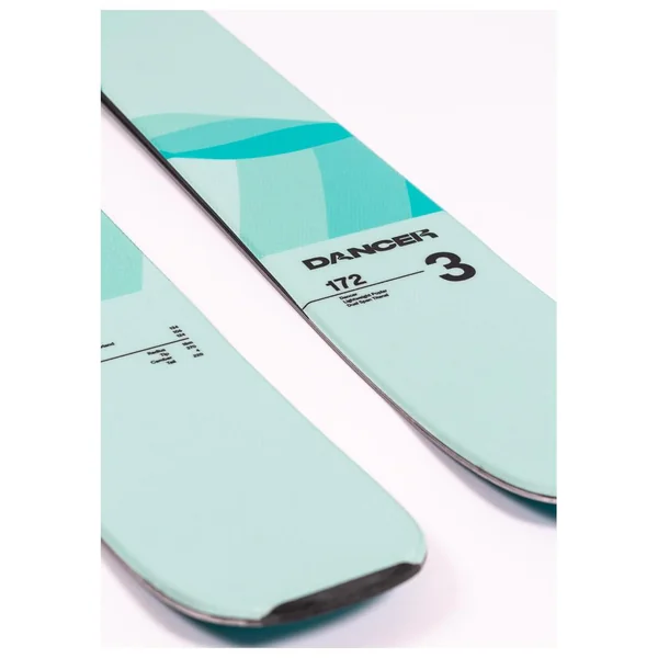 Pack Ski Alpin Dancer 3 Turquoise + Fix