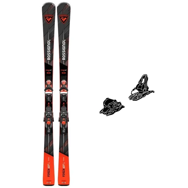 Pack Ski Alpin Forza 60° Ti Konect + Fix