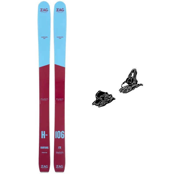 Pack Ski Alpin H106 + Fix