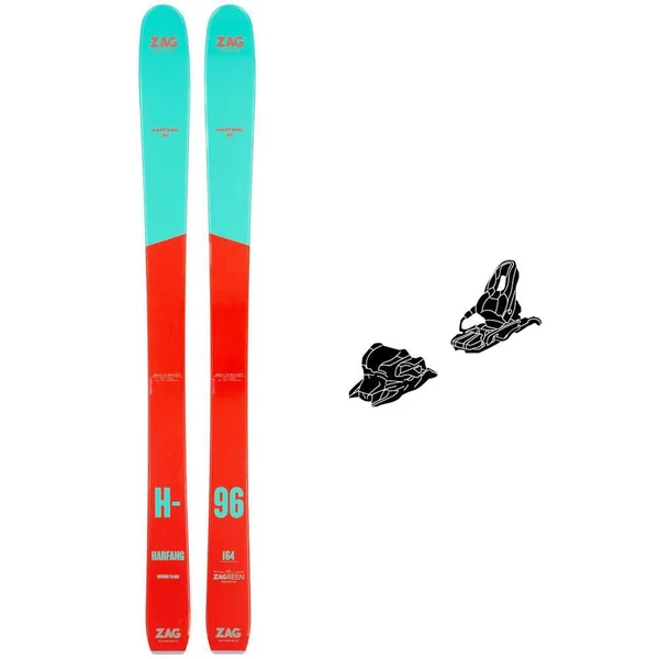 Pack Ski Alpin H96 Lady + Fix