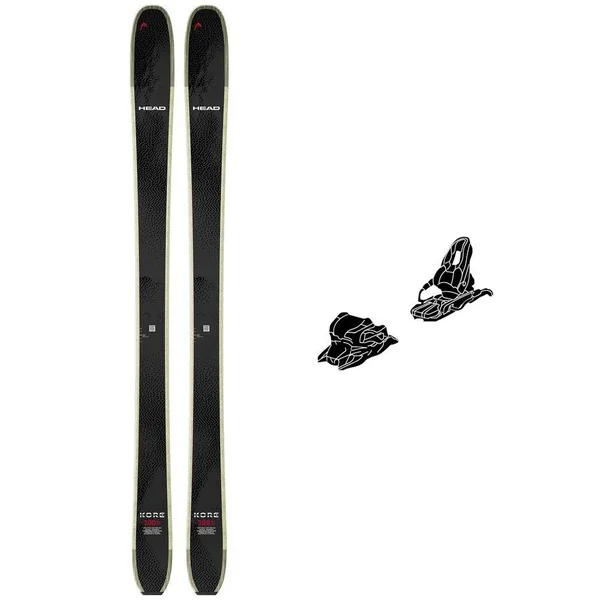 Pack Ski Alpin Kore 100 Ti + Fix