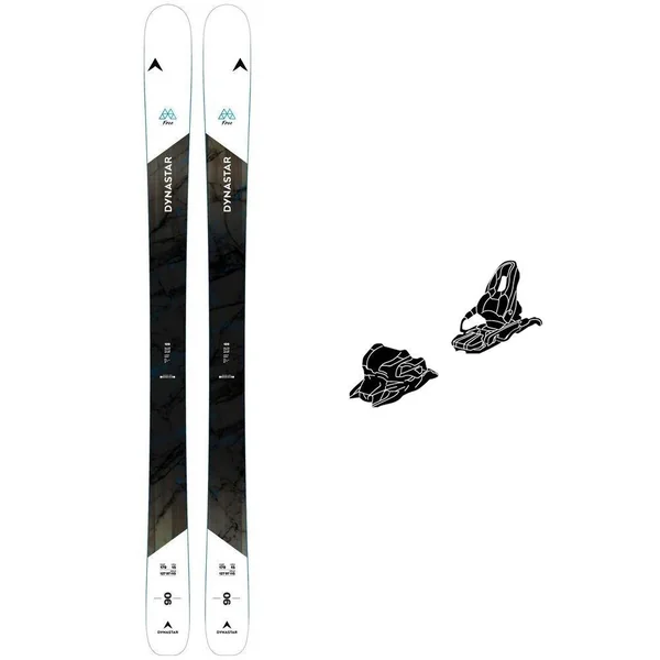 Pack Ski Alpin M-Free 90 + Fix