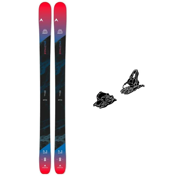 Pack Ski Alpin M-Menace 90 + Fix