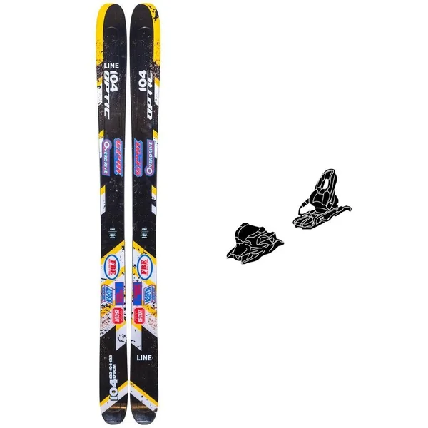 Pack Ski Alpin Optic 104 + Fix