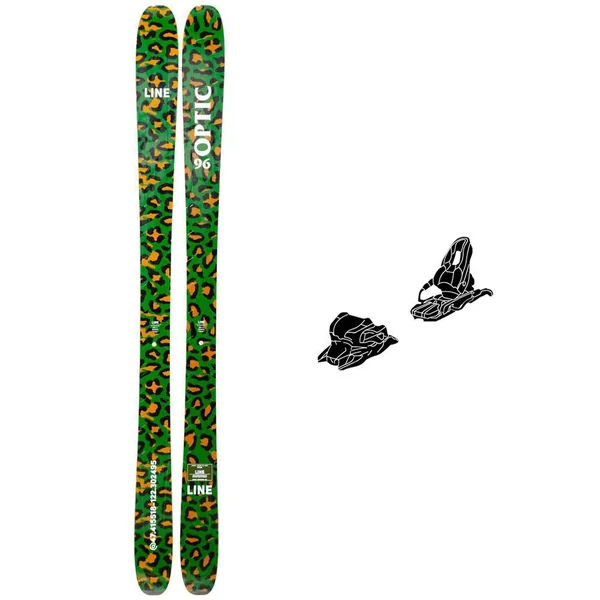 Pack Ski Alpin Optic 96 Camo + Fix