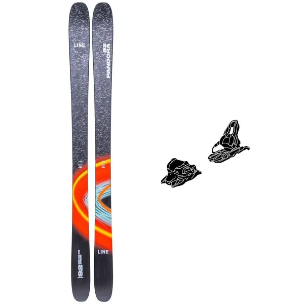 Pack Ski Alpin Pandora 92 + Fix