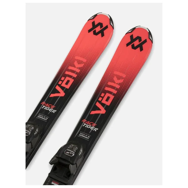 Pack Ski Alpin Racetiger Jr Red E + Fix