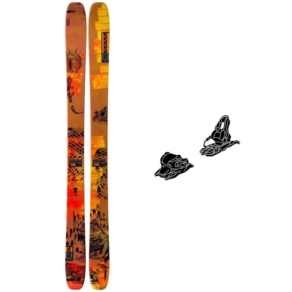 Pack Ski Alpin Reckoner 110 + Fix