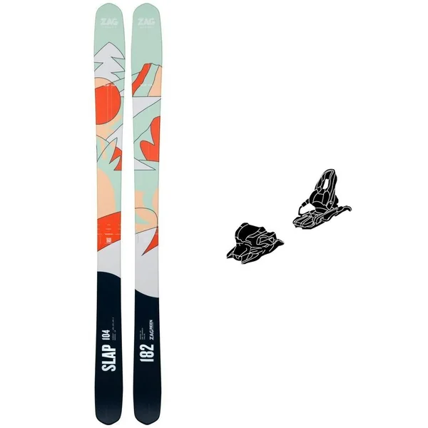 Pack Ski Alpin Slap 104 + Fix