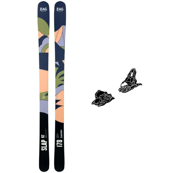 Pack Ski Alpin Slap 92 + Fix