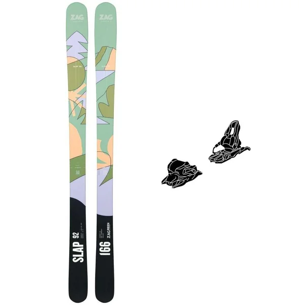 Pack Ski Alpin Slap 92 Lady + Fix
