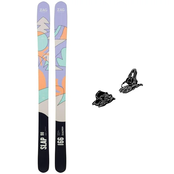 Pack Ski Alpin Slap 98 Lady + Fix